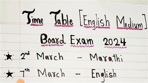 SSC EXAMINATION MARCH.